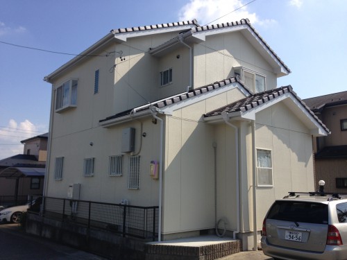愛知県　春日井市　外壁塗装リフォーム　遮熱シリコン塗装