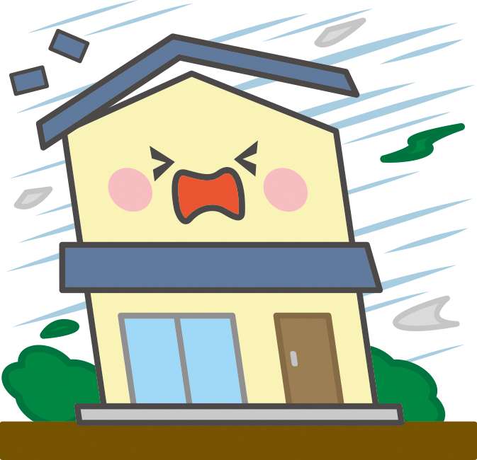 【豊田市】台風と外壁塗装について。